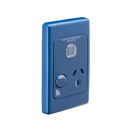 ML2015VDI Socket Outlet DB | Integrated VDI Port | 10A, 250V AC | White | @Pack of 1 | by Clipsal