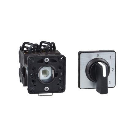 4 Position Commutator Switch | Panel Mount | 10A Current Rating | Reliable Switching Mechanism | @Pack of 1 | by Clipsal