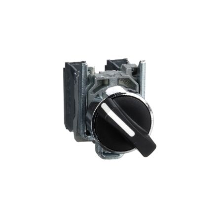 Black SELEC To R Switch DIAM 2 | 2-Position Maintained Action | IP66 Rated | 25mm Diameter | @Pack of 1 | by Clipsal