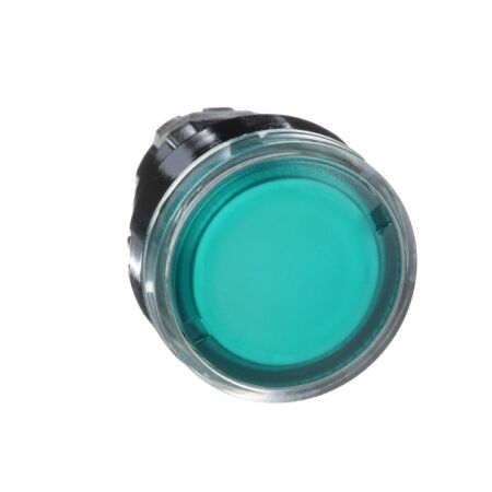 ILL P/B Head Bulb Flush Green | IP65 Rated | Durable Construction | Compatible with 22mm Push Button | by Clipsal