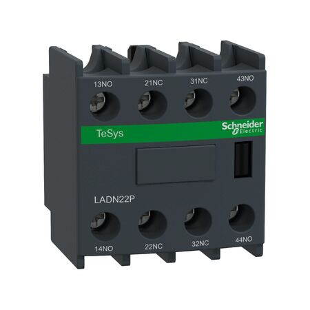 Contacts Block | 1NO Configuration | Snap-On Mounting | 600V AC Rated | @Pack of 1 | by Clipsal