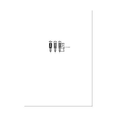 Self Tapping Spacer 30mm | Pack of 4 | Durable High-Strength Plastic | Easy Installation | @Pack of 1 | by Clipsal