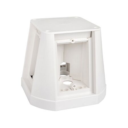 535 White Power Tower | 4 x 10A Sockets | Portable & Freestanding | by Clipsal