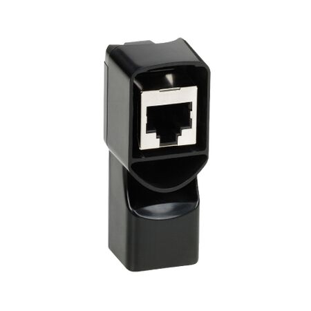 RJ45 Female Adapter | Gold-Plated Contacts | Tool-Free Installation | by Clipsal