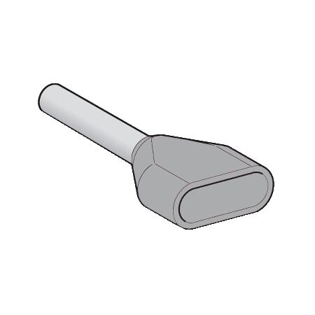 Insulated Double Cable End Medium Size 2 | Durable Construction | Enhanced Electrical Safety | by Clipsal