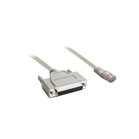 Cable Adapter for RJ45 Port | Compatible with Cat5e/Cat6 | Plug-and-Play Design | by Clipsal