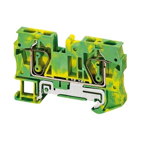 Spring Terminal Protective Earth Block | 800V Rated | Tool-Free Wiring | Compact Design | by Clipsal