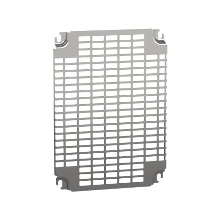 Telequick Mounting Plate 400x3 | Durable Steel Construction | Pre-Drilled Holes | Corrosion-Resistant Finish | @Pack of 1 | by Clipsal