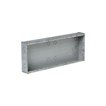 Wall Box Standard to Suit Clipsal MEDWB8 | Galvanised Steel | Flush Mount | Corrosion-Resistant | @Pack of 1 | by Clipsal