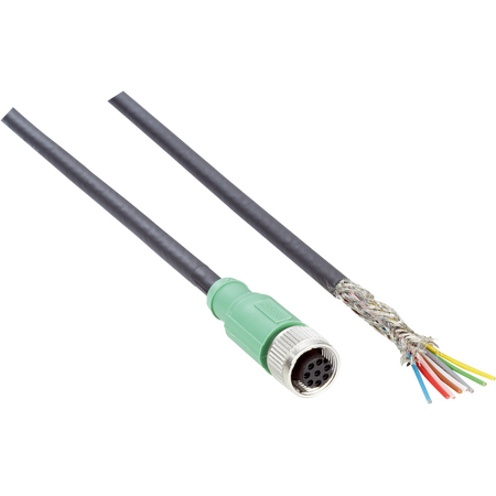 CABLE,FEMALE ST. 10M0   8*0.25 M12