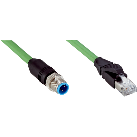 YM2D24-030PN1MRJA4 PUR/2*2*0,34/GN/SH