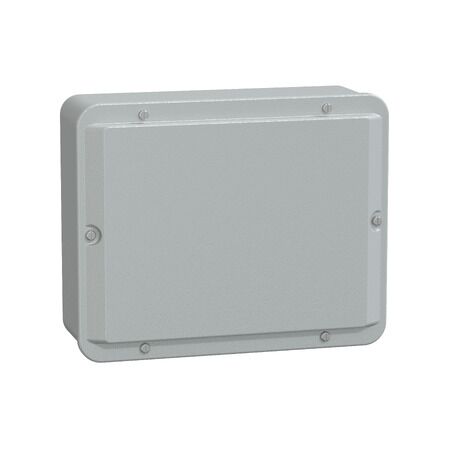 Pressed Box DBN-25/20 | Durable Pressed Steel | Galvanised Finish | Pre-Punched for 25mm & 20mm Conduits | @Pack of 1 | by Clipsal