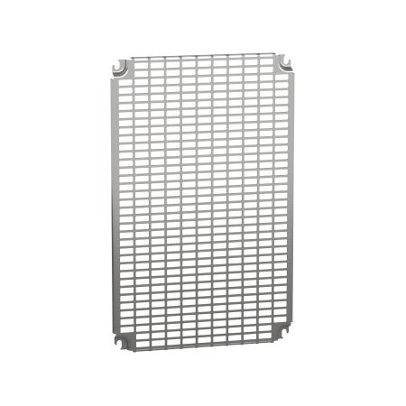 Telequick Mounting Plate 600x4 | Durable Galvanized Steel | Corrosion-Resistant Finish | Pre-Drilled for Easy Installation | @Pack of 1 | by Clipsal
