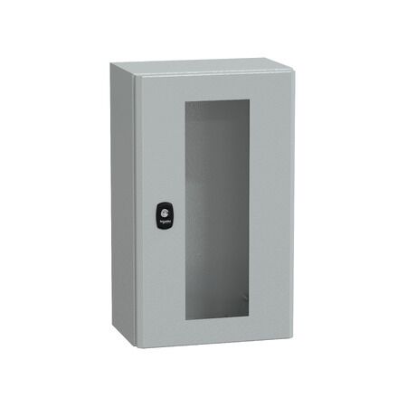 S3D Glazed Door | Steel Construction | Hinged & Lockable | IP30 Rated | @Pack of 1 | by Clipsal