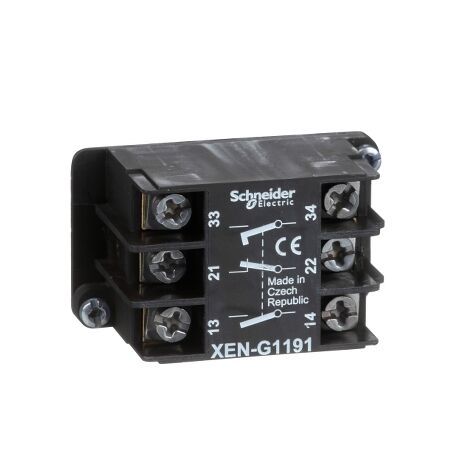 Limit Switch Contact Block | 1 NO Configuration | 240V AC Rated | Durable Construction | @Pack of 1 | by Clipsal