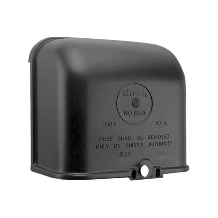 Box Mains Connection Fused 1PH 80A | IP23 Rated | Surface Mount | by Clipsal