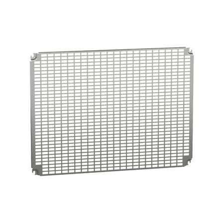 Telequick Mounting Plate 600X800 | Galvanised Steel | Corrosion-Resistant Finish | Pre-Drilled Holes | @Pack of 1 | by Clipsal