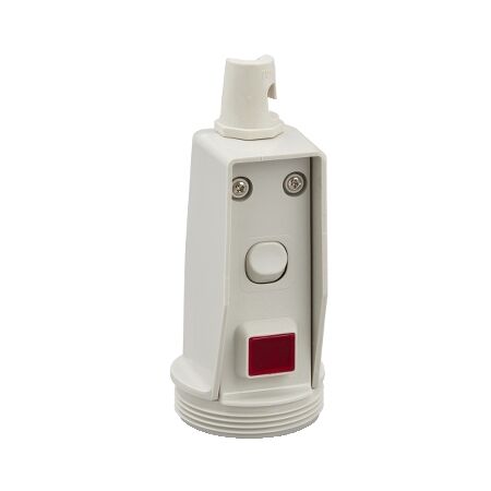 15A Suspended Switched Extension Socket | Robust Construction | IP20 Rated | Grey Finish | @Pack of 1 | by Clipsal