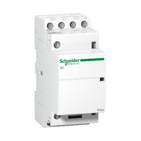 SCHN Contactor 25A 4NC 240VAC | Compact DIN Rail Mount | Durable Construction | Low Power Consumption | @Pack of 1 | by Clipsal