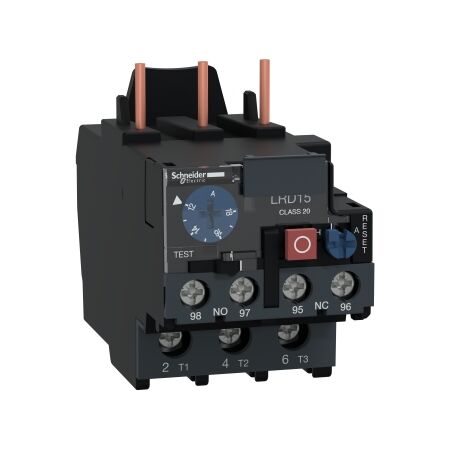 TESYS D Thermal Overload Relay 12-18A | Adjustable Current Range | Manual & Automatic Reset | Trip Class 10A | @Pack of 1 | by Clipsal