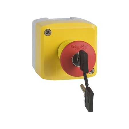 Emergency Stop Control Box | Red Mushroom Head Actuator | IP65 Rated | Pre-Wired for Easy Installation | @Pack of 1 | by Clipsal