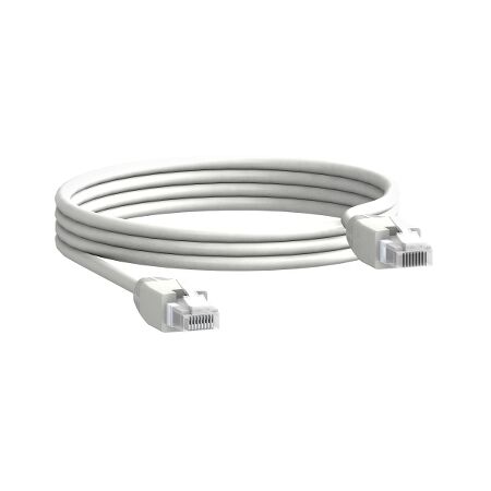 RJ45 Male Cord | 5 Metre Length | Cat5e Compatible | Grey PVC | @Pack of 1 | by Clipsal