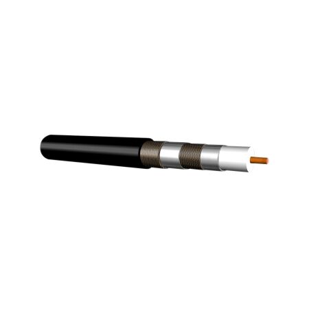 Coaxial Cable RG6 Quad Shield | 4-Layer Shielding | Low Loss Design | UV Stabilised | @Pack of 1 | by Clipsal