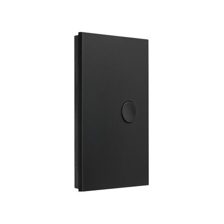 C-bus Saturn ZEN A-SERIES 1 KE | Glass-Look Fascia | LED Status Indicator | C-Bus Compatible | @Pack of 1 | by Clipsal