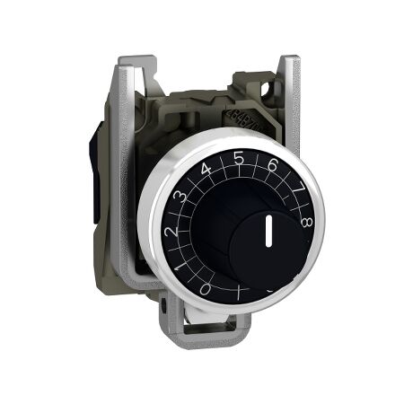 Potentiometer Black Push Button | Robust Design | Variable Control | Panel Mount | @Quantity of 1 | by Clipsal