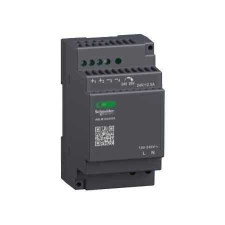 24V Modular Power Supply | 2.5A Output | DIN Rail Mount | Short-Circuit Protection | @Pack of 1 | by Clipsal