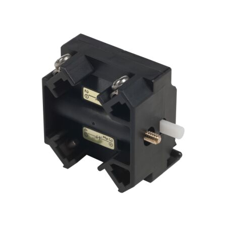 30mm Contact Block 2N/O Power | 600V AC | 10A Current | Snap-On Mounting | @1 | by Clipsal