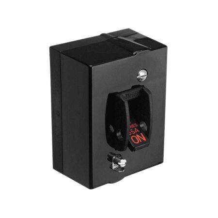 3P 35A Isolator Panel Mount | Rotary Switch | IP66 Rated | Durable Black Design | @Pack of 1 | by Clipsal