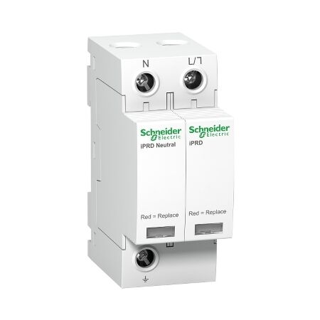 Surge Arrester 8kA 350V 1PN | DIN Rail Mount | LED Status Indicator | @Pack of 1 | by Clipsal