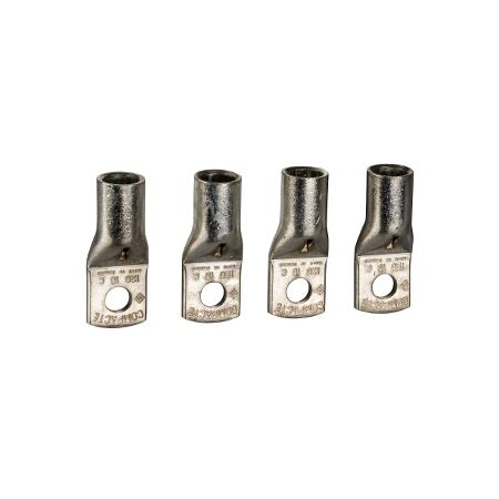4 CU 120MM² Crimp Lugs PH BARR | High Conductivity Copper | Tin-Plated Finish | @Pack of 1 | by Clipsal