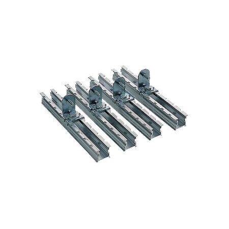 Step Slides for 420mm Depth PLA | High-Strength Steel | Corrosion-Resistant Finish | by Clipsal