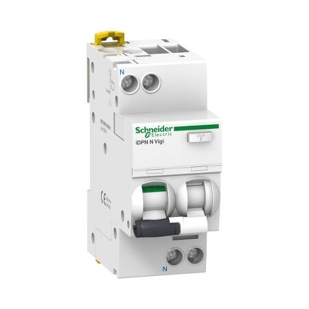 ACTI 9 IDPN N VIGI C 10A 1PPN 30mA SI 60 | 10A Current Rating | C Curve Tripping | DIN Rail Mount | @Pack of 1 | by Clipsal