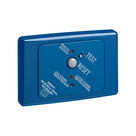 RCD 2P 10mA 20A 250V D/Blue | High Sensitivity | Fast Tripping Time | DIN Rail Mount | @Pack of 1 | by Clipsal