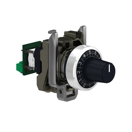 Head and Potentiometer R4K7 | 4.7 kΩ Resistance | IP65 Rated | Panel Mount | @Quantity of 1 | by Clipsal