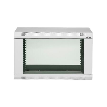 Wall Cabinet 6RU 600x400 | Lockable Glass Door | Ventilated Design | @Pack of 1 | by Clipsal