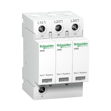 Surge Protection Device IPRD 40 40kA 350V 3P | DIN Rail Mountable | Visual Status Indicator | by Clipsal
