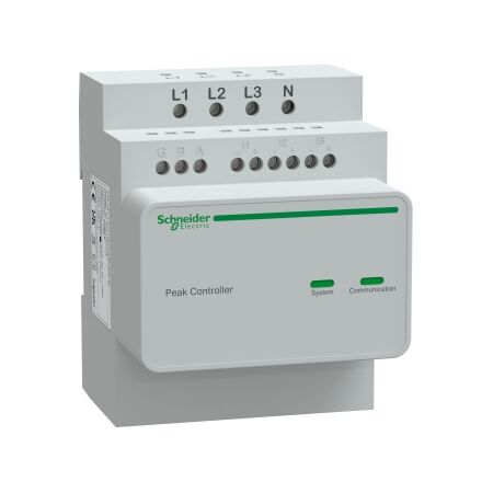 Universal Peak Controller 3P | Three-Phase Load Management | Automated Peak Demand Control | DIN Rail or Panel Mount | @Pack of 1 | by Clipsal