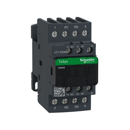 TeSys 4P Contactor 40A AC1 | 2NO & 2NC Contacts | Reliable TeSys Technology | by Clipsal