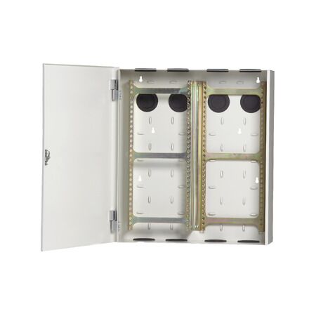 Starserve Enclosure MID | Lockable Ventilated Door | Powder-Coated Steel | Surface Mount | @Pack of 1 | by Clipsal