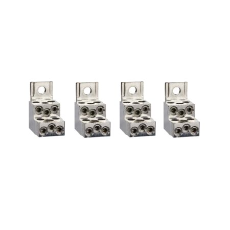 4 Connectors (6x 1.5-35MM²) PH | Flame-Retardant Polyamide | Screw-Type Terminal | @Pack of 1 | by Clipsal