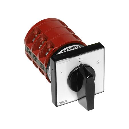 Changeover Switch 2Pole | 63A Rated Current | IP20 Indoor Use | @Pack of 1 | by Clipsal
