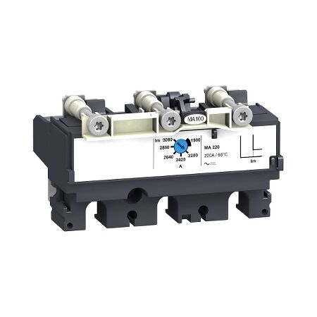 3P3D mA12.5 TRIP Unit | Electronic Trip Technology | Earth Leakage Protection | Plug-in for MCCB | @Pack of 1 | by Clipsal