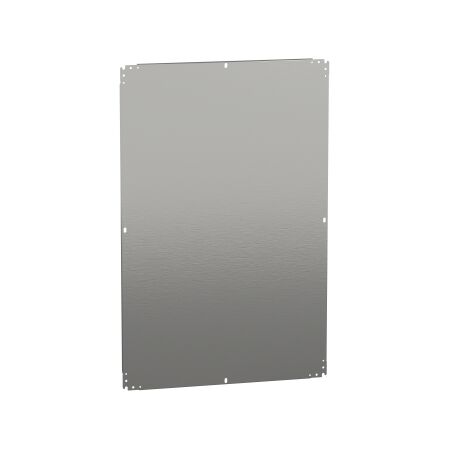 Plain Mounting Plate 1200x800mm | Powder-Coated Steel | Corrosion-Resistant Finish | Pre-Drilled Holes | @Pack of 1 | by Clipsal