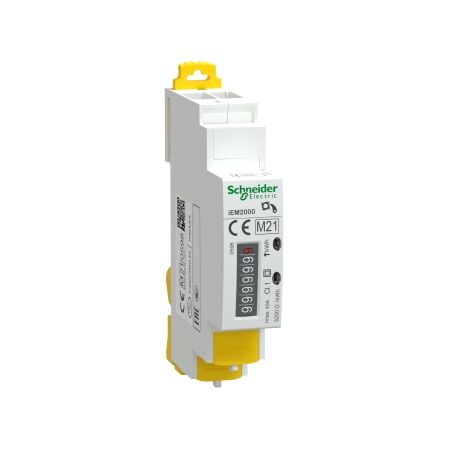 iEM2000 40A CI 1 Energy Meter Counter | Direct Connection | LCD Display | DIN Rail Mount | @Pack of 1 | by Clipsal