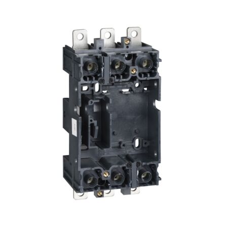 3P Plug-in Base | High-Grade Insulating Plastic | 415V AC Rated | Quick Installation | @Pack of 1 | by Clipsal