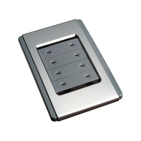 C-Bus 8 Gang Key Input | 8 Programmable Buttons | Learn Mode | LED Indicators | @Pack of 1 | by Clipsal